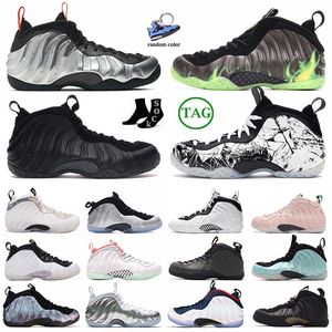 Hommes One Pro Penny Hardaway Basketball Chaussures Authentique Mousse 1 Posite Noir Aurora Volt Chrome Blanc Éléphant Imprimer Northern Lights OG Sport Baskets