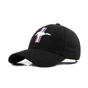 Heren Outdoor F1 Racing Hat Geborduurde Mustang Car Baseball Hat Ford 4S Store Herdenkingshoed