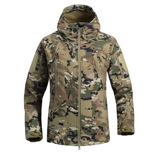 Chaqueta al aire libre para hombre, chaqueta táctica militar a prueba de viento, impermeable, ligera, transpirable, cómoda chaqueta de senderismo para hombre