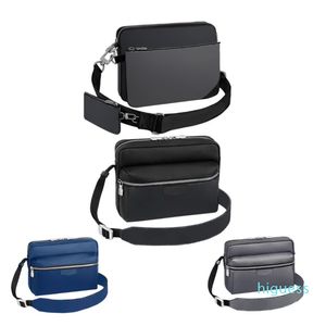 Bolso bandolera de mensajero para exteriores para hombre, bolso de mano de cuero de diseñador de lujo con bolsillo para monedas, bolso de mano para mujer, bolsos cruzados