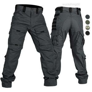 Pantalon tactique d'extérieur pour hommes, multi-poches, pantalon d'entraînement de Combat, respirant, militaire, Cargo, printemps automne