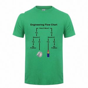 Hombre al aire libre Diseño único Camisetas Hombre Ingeniería Diagrama de flujo Pre-cott Ingeniero Profi Camisa blanca Camisetas formal Camisa T5JG #