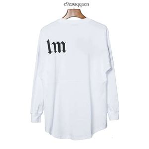 Camisetas de manga larga con palmas para hombre, camiseta con gráfico de PA Angels de diseñador, camiseta con estampado de letras para mujer 885