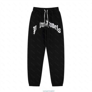 Heren Palms Palm Angel Broek Designer Joggingbroek Print Sport Retro Losse High Street Joggers Paar Broek Hip Hop Streetwear Engelen