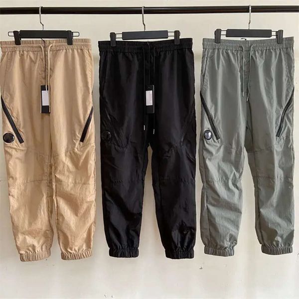 Pantalon Cargo pour hommes, lentille de poche, pantalon de survêtement en Nylon, pantalon de Jogging, survêtement imperméable d'extérieur, ample, séchage rapide, 934