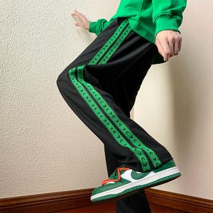 Heren Broek Herfst Lente Patchwork Joggingbroek Streetwear Joggers Sport Oversize 8XL 9XL 10XL Harajuku Broek Mode 230309