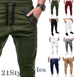 Herenbroeken Mode Buitensporten Joggen Harem Casual Fitnessbroek Joggingbroek 230921