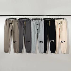 Pantalons pour hommes Joggs Pantalons de survêtement Classique Lett Flocage 1977 Lâche Cordon Ovsize High Street Joggs Hip Hop Automne Trouss A11