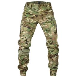 Pantalons pour hommes Mege Tactique Camouflage Joggers En Plein Air Ripstop Cargo Vêtements De Travail Randonnée Chasse Pantalon De Combat Streetwear 231005