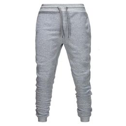 Calça Masculina Masculina Marca Masculina Calça de Moletom Casual Estampa Engraçada Jogger Cinza Elástico Algodão Treino Fitness 230620