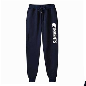 Herenbroek Heren Zietbroek Vetments Afdrukken Joggers Lounge Pockets Outdoor Wandelen Running broek Streetwear Y0811 Drop Delivery AP DHF8J