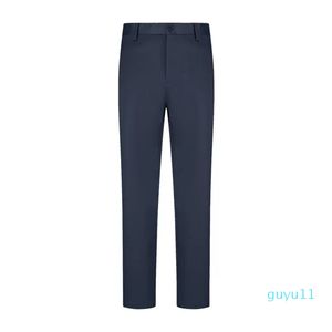 Herenbroeken Navy Blue Professional Men's Casual Pants 2023 Pants S Sports broek