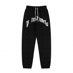 Herenbroeken Palmen PA Designer Sweatpants Print Sport Retro Loose Pant High Street Joggers Dames paar broek Hip Hop Streetwear Angels 7703 CJ