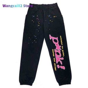 Herenbroek Puff Spider Web 555555 Zietbakken Mannen De beste kwaliteit zware stof SP5DER JOGGERS DRAAGSPREKT Women broek Kleding 022123H06K906K9