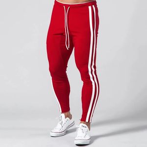 Heren Broek Lente Zomer Joggers Mannen Gestreepte Joggingbroek Casual Lange Fitness Running Workout Track Broek Sportwear 231020