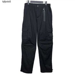 Herrenhose Hochwertige Designerhose Abzeichen Patches Buchstaben Männer Frauen Reißverschluss Trainingshose Baumwolle Lässige Cargo Streetwear Latzhose Sport Homme Tuch RG41