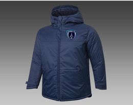 Mens Paris FC Down Jacket Winter Slega Long Clothing Coat Fashion Rear Outerwear Soccer Parkas Team Emblems Personalizado1756738