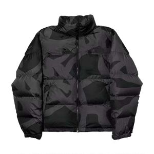 Parkas pour hommes doudounes noir Lettre à fermeture à glissière à capuche Survêtement Jacquard joint Manteaux de créateurs de luxe veste matelassée pour femme Gilet hiver mâle Outwear coupe-vent Meilleur q