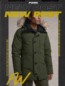 Mens Parkas Jacket Fur Hooded Top Down Coat Budge Size fashion Windbreaker Warm Men Zipper Thick Jackets