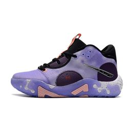 Mens Paul George 6S basketbalschoenen PG VI 6 Purple Black Red Bred Asw Pasen Christmas BHM Space Jam Lebron 19 Sneakers Tennis