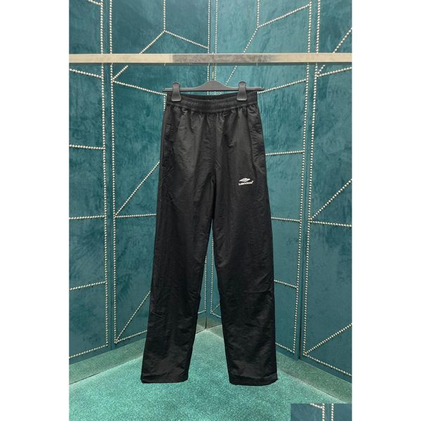 Pantalones de talla de talla grande para hombres ropa polar bordada y impresa de estilo polar con algodón puro de algodón puro 4T3g Drop de entrega Dhfyq