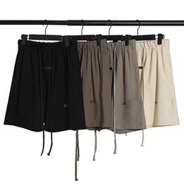 Mens plus size shorts met katoenafdrukken en borduurselijzer 100% replica van Europese SizeCotton shorts 42