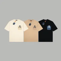 Mentes Plus T-Tees Shirt Blank Broidered Camisas de haute qualité Polyester Men Quantité Coutre à collier x554