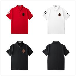 Polo pour hommes Designer Mode T-shirts Casual Golf Polos d'été Chemise Broderie High Street Top Tee