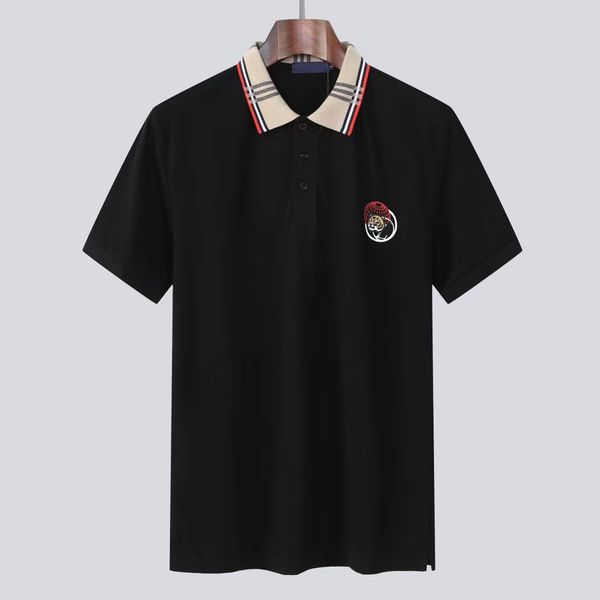 Camisa polo para hombre Diseñador para hombre Camiseta Bordado Caballo Tops 2022 Hombres Golf Polos Camisas Diseñadores Verano Mujer High Street Casual Top Tees Tamaño asiático M-XXXL # 117