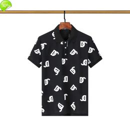 Mens Polo Designer Man Man Fashion Horse T-shirts Black Casual Men Golf Summer Polos Embroderie High Street Tend Top Tee Tetracksuit Asian M-XXXL