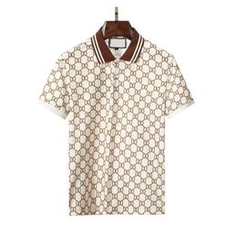 Hommes Polo Shirt Designer Homme Mode Cheval T-shirts Casual Hommes Golf Été Polos Chemise Broderie Rue Tendance Top Tee Taille Asiatique M-XXXL