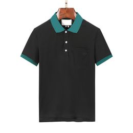 Hommes Polo Shirt Designer Homme Mode Cheval T-shirts Casual Hommes Golf Été Polos Chemise Broderie High Street Tendance Top Tee Taille Asiatique