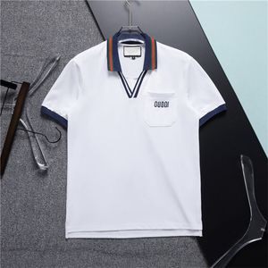 Heren poloshirt Designer Man Mode Paard T-shirts Casual heren Golf Zomer polo's Shirt Borduren High Street Trend Top Tee Aziatische maat M-XXXL#87
