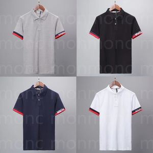 Heren poloshirt Designer Man Golf T-shirt Zomer Luxe Italië Polo's Shirt Borduurwerk High Street Trend Top Tee Aziatische maat