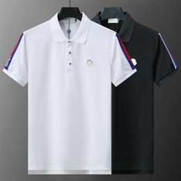 Mens Polo Designer Man T-shirts décontractés hommes Golf Summer Polos de broderie High Street Tend Top Tee Tee Asian Taille M-xxxl