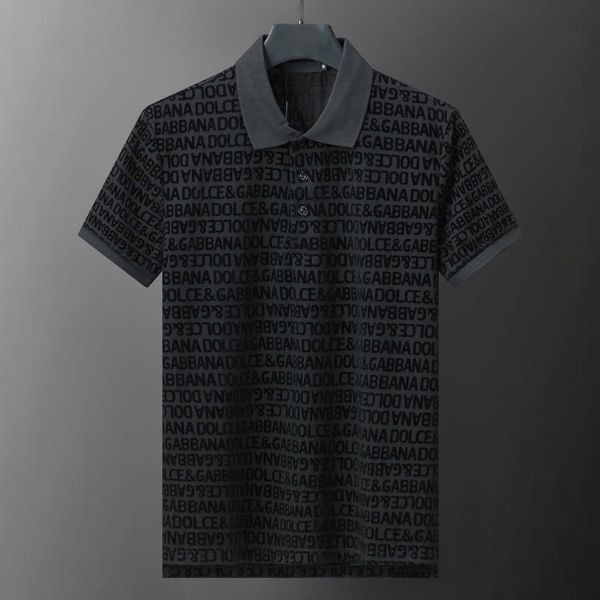 Camisa polo para hombre Polos de diseñador Camisas para hombre Moda Enfoque bordado Liga de serpiente Abejas Patrón de impresión Ropa Ropa Camiseta Camiseta para hombre en blanco y negro # 041