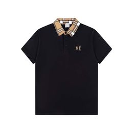 hommes polo chemises de créateurs pour homme mode focus broderie jarretière impression motif vêtements vêtements tee noir et blanc hommes t-shirt