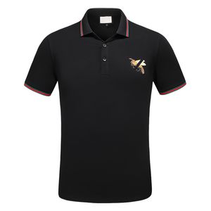 Heren Polo Shirt Summer Business Leisure Cotton Loose Half Sleeve geborduurde revers Paul heren korte mouw T-shirt maat M-3XL #887