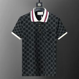 Heren poloshirts Zomer Italië Designer Herenkleding Korte mouw Mode Polo Casual T-shirts Meerdere kleuren beschikbaar Plus maat M-3XL