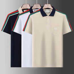 Heren polo T-shirt trainingspak polo shirt designer polo vrouw shirt polo tech trainingspak zwart wit polo v-hals t-shirt blanc mode oversized