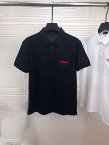 Heren Polo T-shirts Kleding 20SSSHIRT Pure Katoenen Luxe Crew Neck Short Coats Geschikte nieuwste stijl voor zomerdoek
