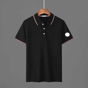 Camisa casual de polos para hombres Camiseta con cuello de alta calidad bordado de bordado diseñador de polo hombre tops camisetas diseñador asiáticas s-4xl