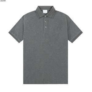 Polos pour hommes Designer Casual Haute Qualité Coton Court Mode Top Taille