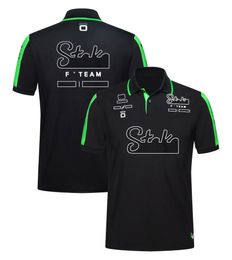 T-shirts pour hommes pour hommes 2024 F1 T-shirt Polo Polo Formule 1 Nouvelle saison Teamwear Tee Driver Race T-shirt Jersey Racing Fans Polo T-shirt Unisexe Custom 307K