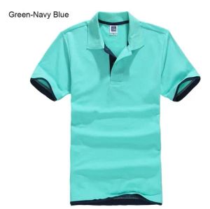 Heren PoloS Plus maat XS-3XL Gloednieuw shirt Hoogwaardige Men Katoen Katoen Korte Mouw Branden Jerseys Zomeroverhemden Drop Delivery Apparel Otboa