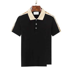 Mens Polos Shirt Designer Man Fashion Horse T-shirts Casual Men Golf Summer S Embroderie High Street Tend Top Tee Tee Asian Size Drop D Dhjbw