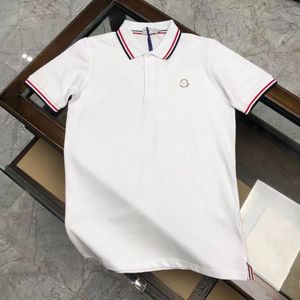 Heren Polo Shirt Designer T-shirts Korte Polo Man Tops Met Gestreepte Hals T-shirts Unisex Streewears Korte Mouwen S-3XL