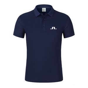 Hommes Polos Été Hommes Chemises De Golf Broderie J LINDEBERG Porter Casual Manches Courtes RespirantHaute Qualité Polo T Shirt Tops 230710