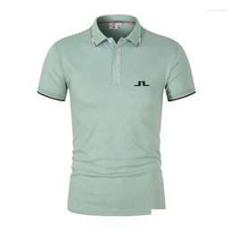 Mens Polos Summer S Fashion S Shirts de golf pour hommes