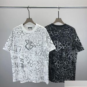 Heren Polos T-shirtontwerper S High-End borduurwerkmode Kraag Top T-shirt Luxe 035 Drop levering kleding Kleding T-stukken DHA0S